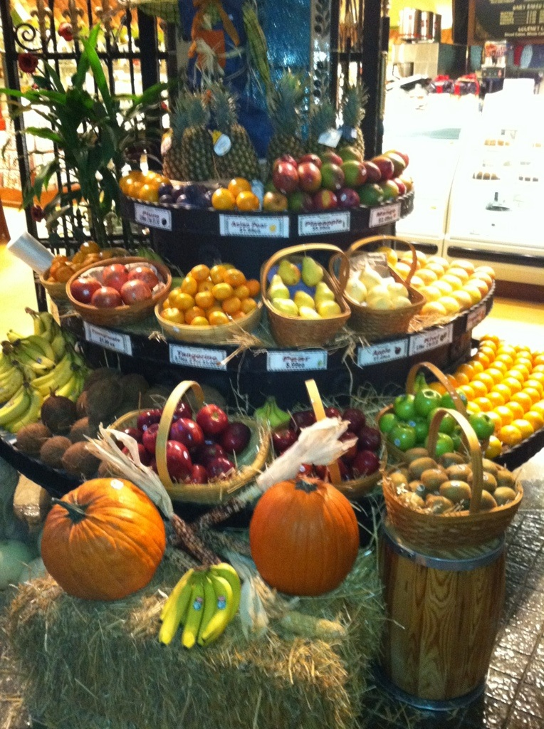 Fresh Produce Entrance Display, Zeyinia, Atlantic City