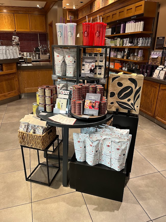 Coffee Shop Retail Food & Gift Display